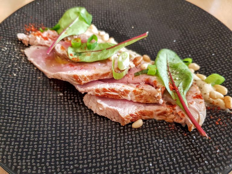 Mi-cuit de veau façon Vitello Esttia Restaurant Paris 6
