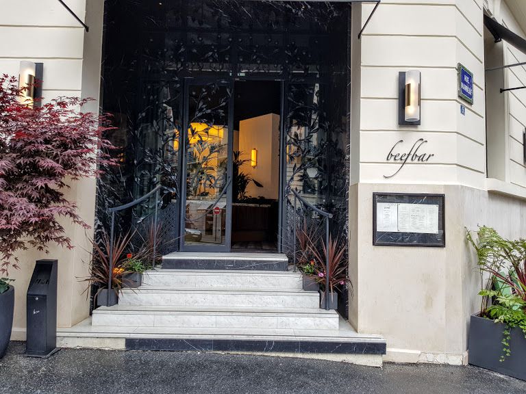 Le Beef Bar Paris 8 restaurant rue Marboeuf