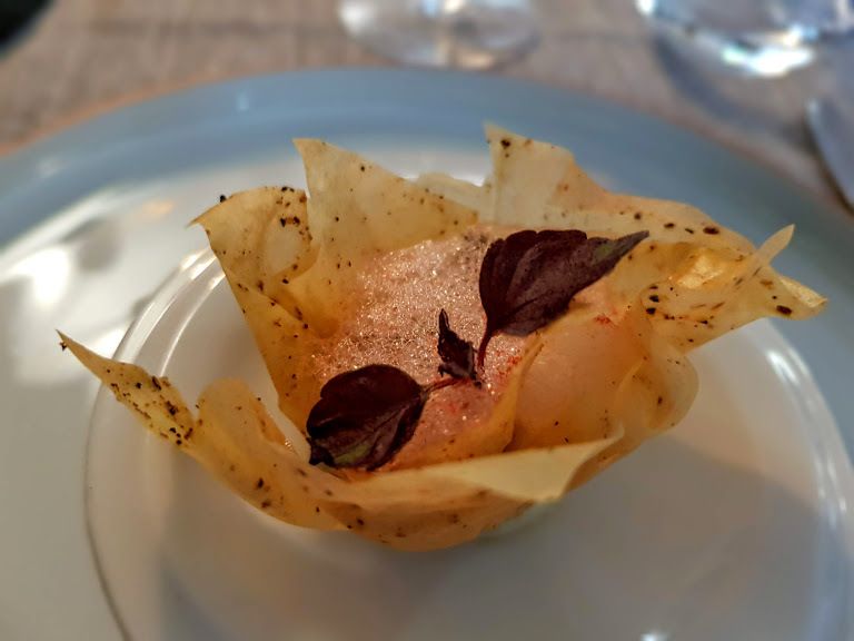 Amuse-bouche restaurant Les Tantes Jeanne Paris 18