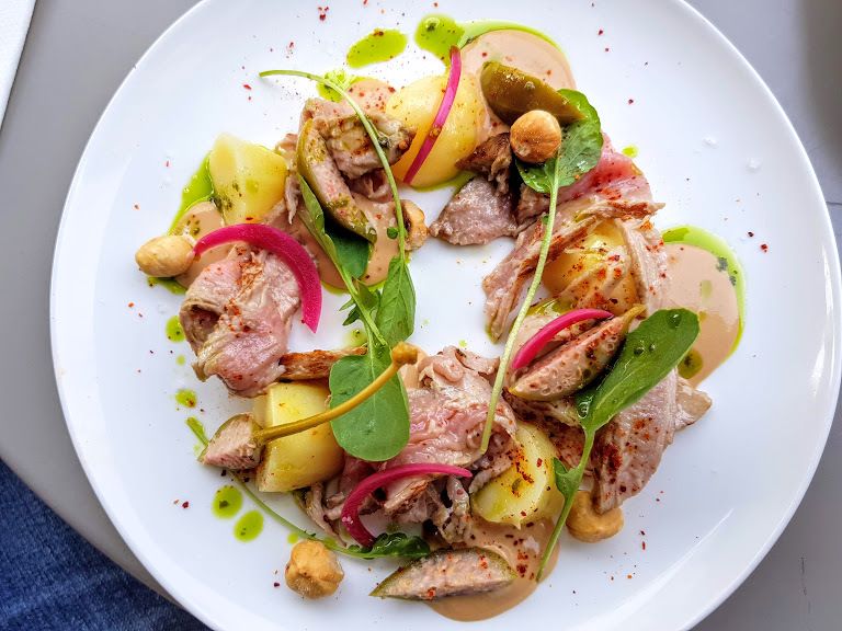 vitello tonnato Le Coucou Café Restaurant Paris 9