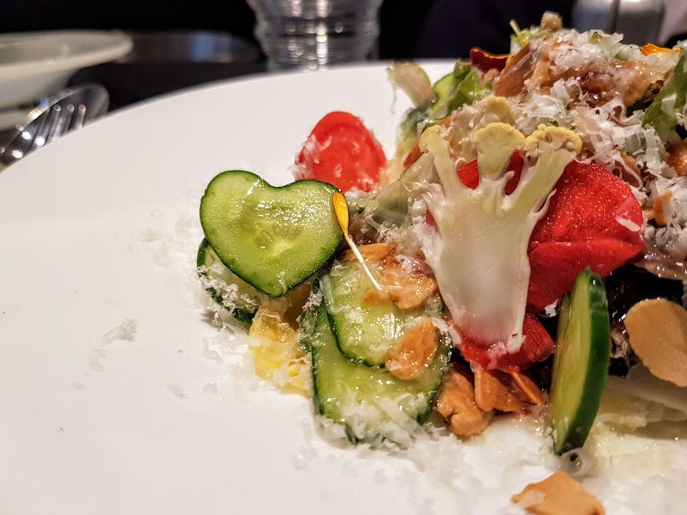 La Salade de Monsieur Yamashita Fleur de Pavé restaurant Pris 2