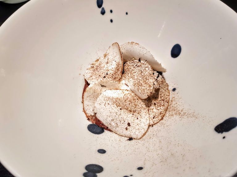 Ragoût de champignon de Paris Fleur de Pavé restaurant Paris 2