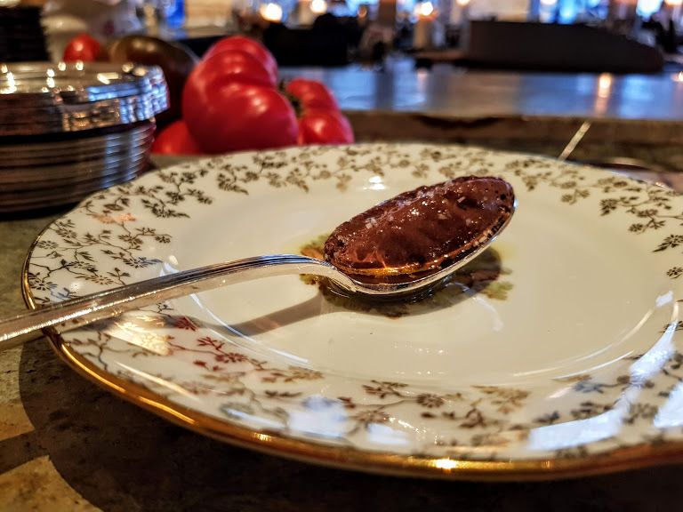 Mousse au chocolat Shabour restaurant Paris 2