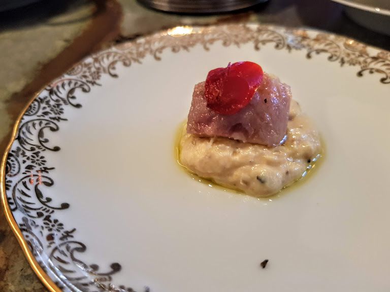 Amuse bouche 2 Shbour restaurant Paris 2