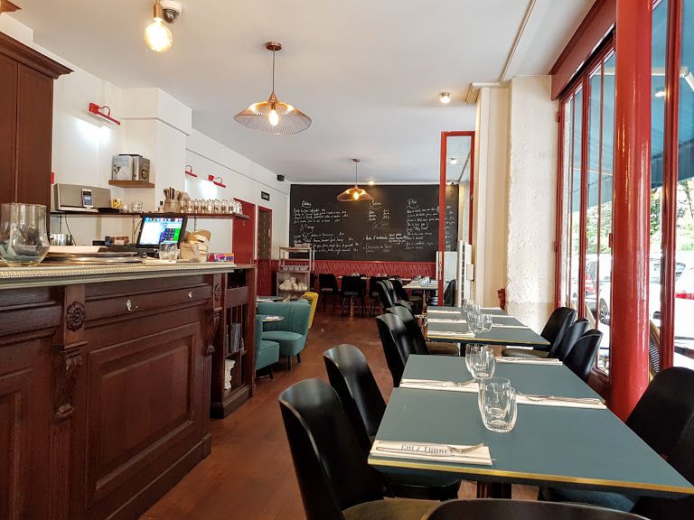 La salle de Chez Franck restaurant Paris 17