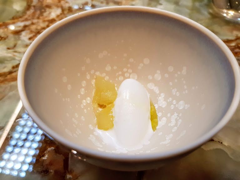 Pré-dessert La Scène restaurant Paris 8