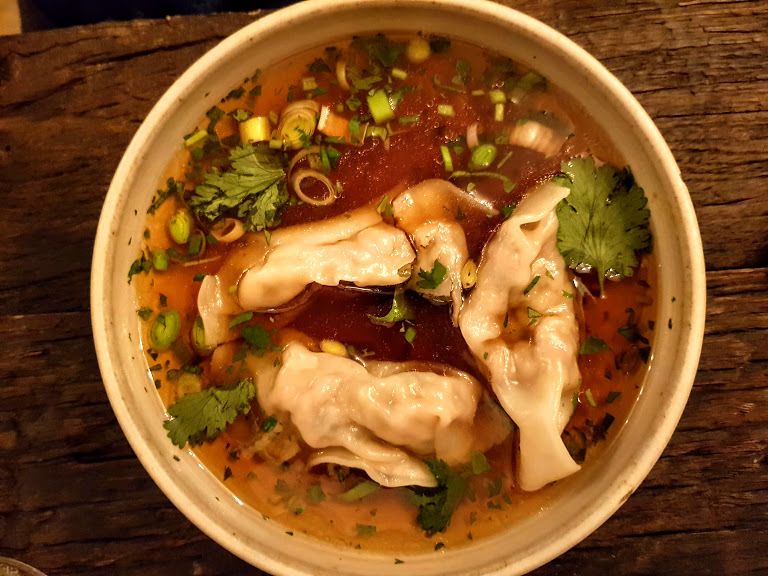 Gyoza, cochon, bouillon chaud chinaski restaurant Paris 5