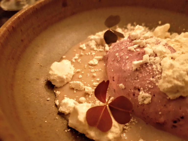 Montblanc, Chataignes, Cassis Chinaski restaurant Paris 5
