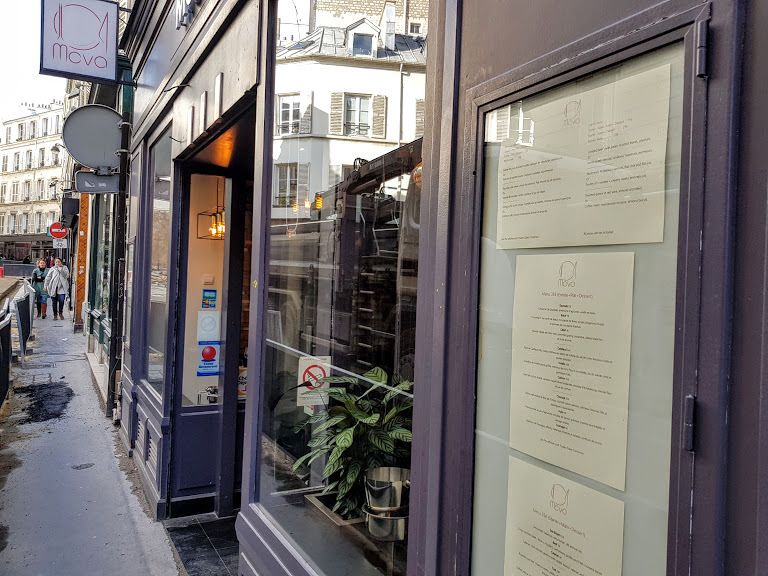 Mova restaurant Paris 17 rue des dames