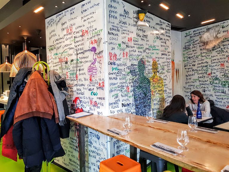 La Salle de Supu Ramen pour Guy Savoy restaurant Paris 6