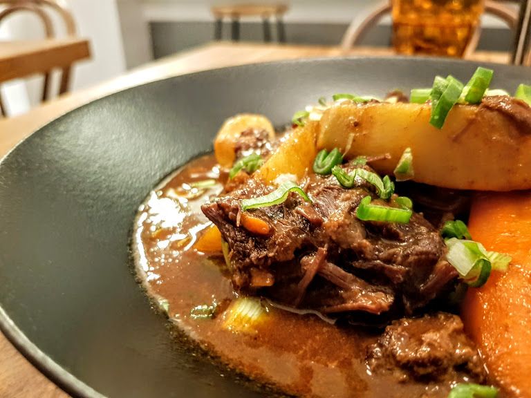 Daube de joue de boeuf Restaurant Oui Mon Général Paris 7