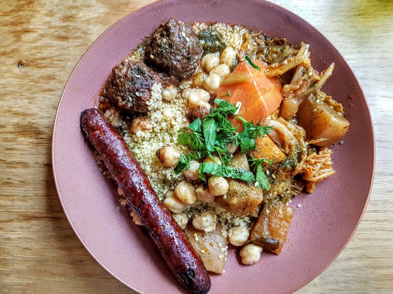 Couscous viande Baba restaurant Paris 3