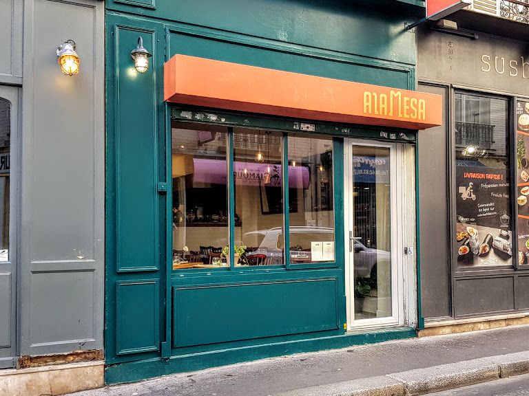 Alamesa restaurant Paris 17 rue des dames