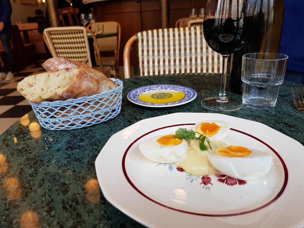 Oeuf Mayo Rosie Brasserie restaurant Paris 11