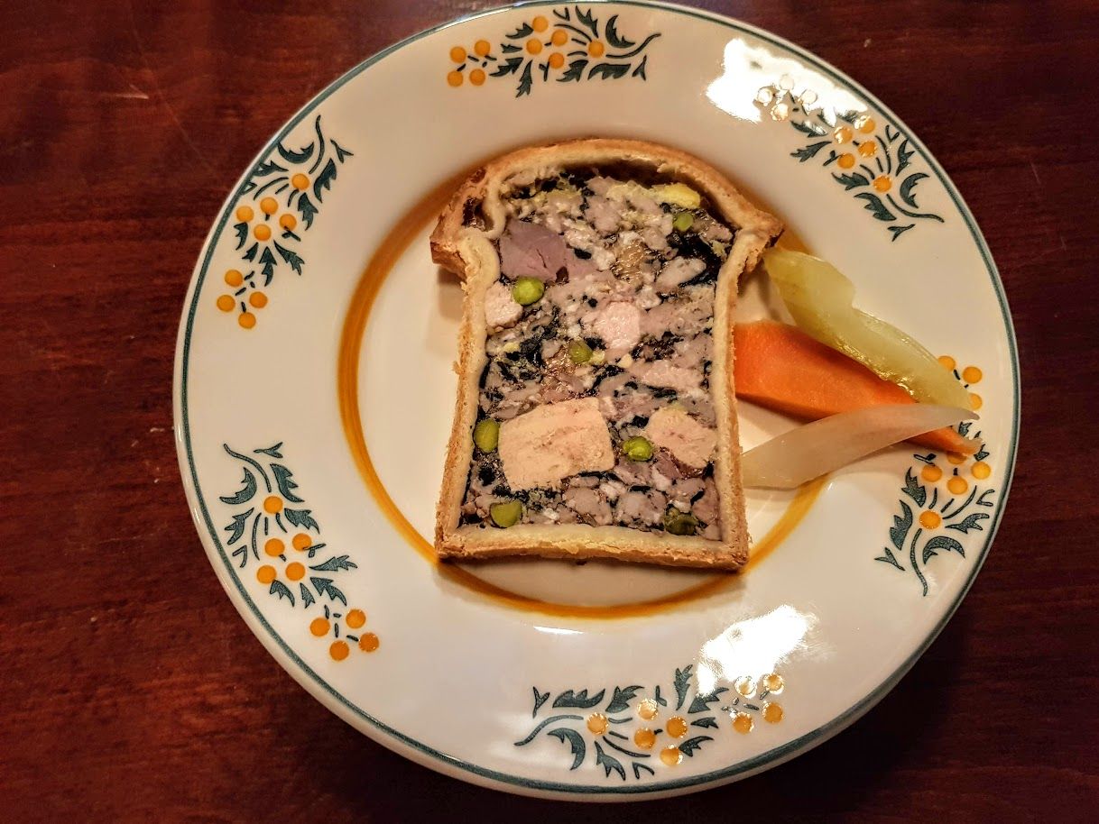 Pâté en croûte L'Epi d'Or restaurant Paris 1