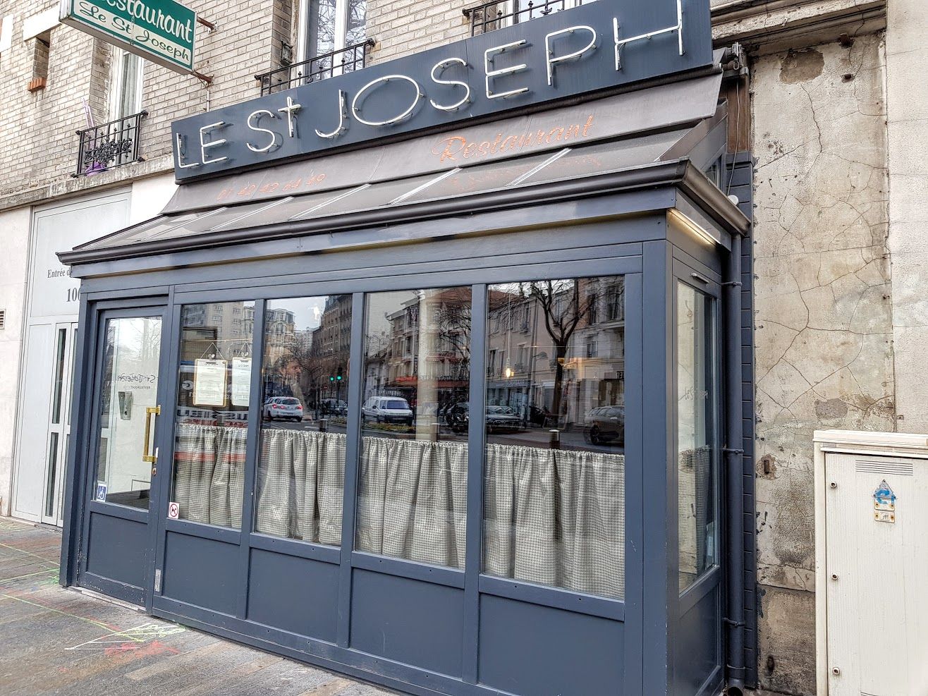 Le Saint Joseph restaurant La Garenne Colombes avenue de la république