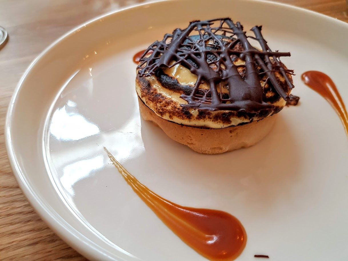 Tartelette crème chiboust jtépadi restaurant Paris 2