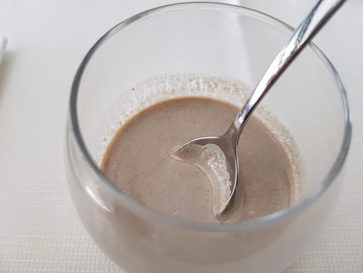 Velouté de champignon, les ombres restaurant Paris 7