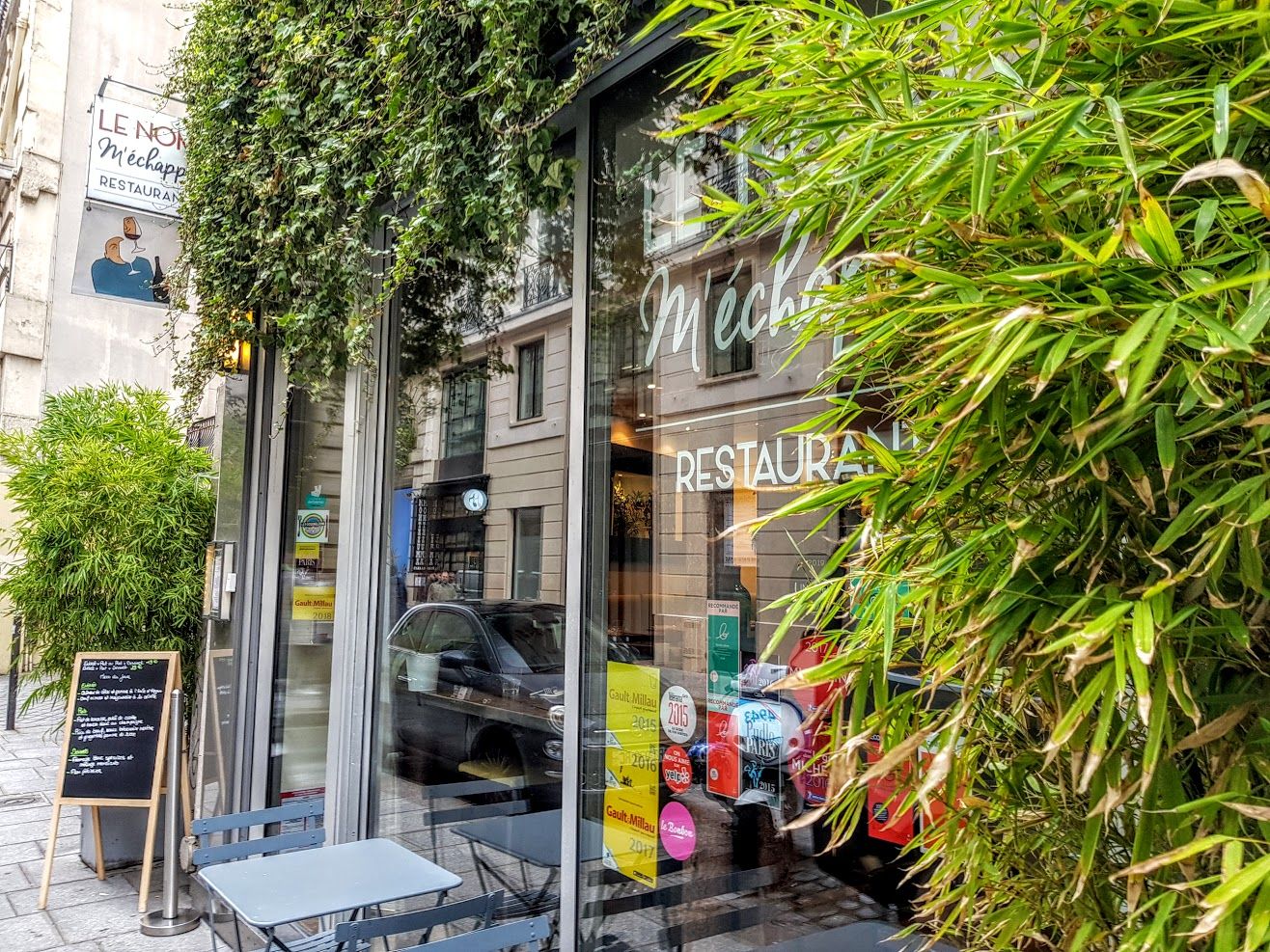 Le Nom m'échappe restaurant Paris 2 rue Notre Dame des Victoires