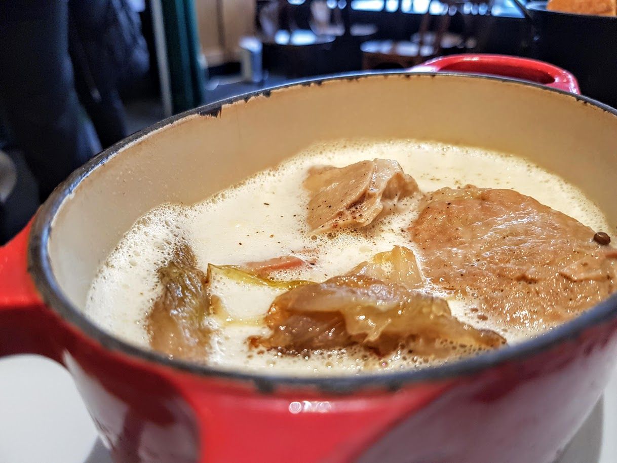 Blanquette de veau L'Oseille restaurant Paris 2