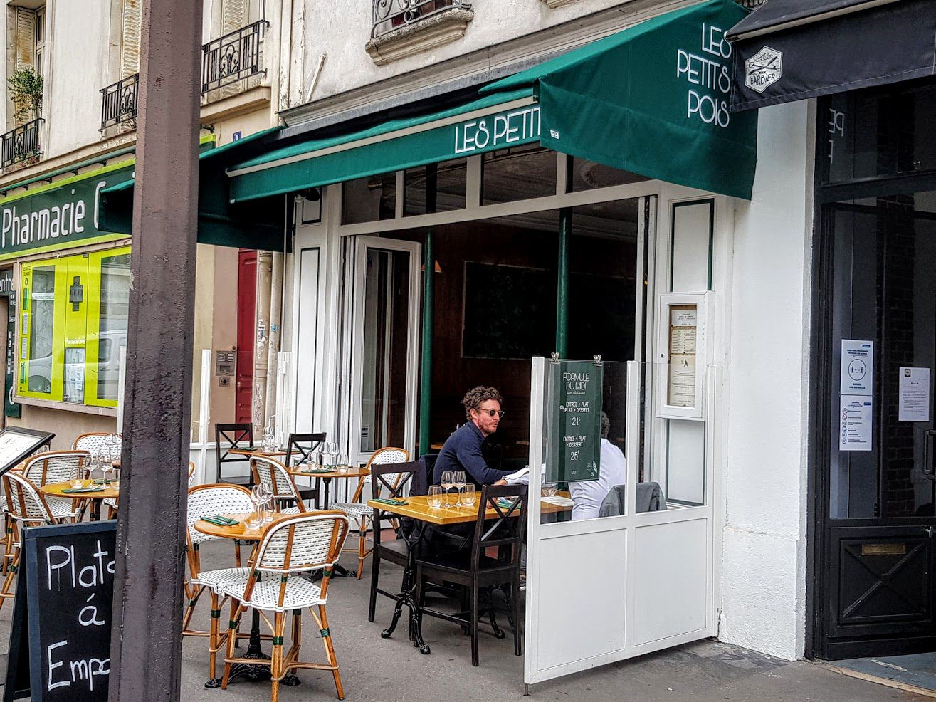 Les Petits Pois restaurant Paris 5 Rue Linné