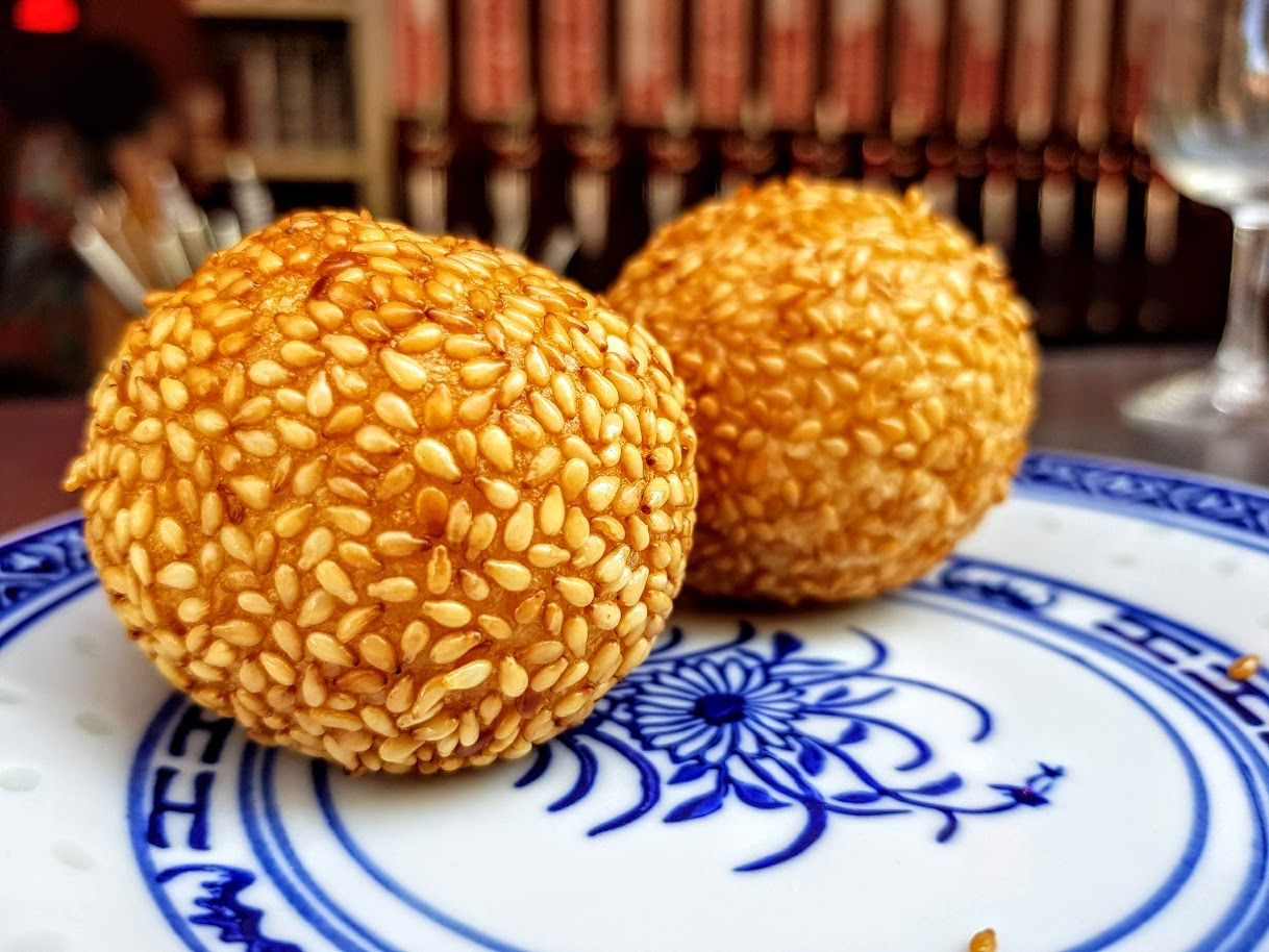 Sésame balls Gros Bao restaurant Paris 10