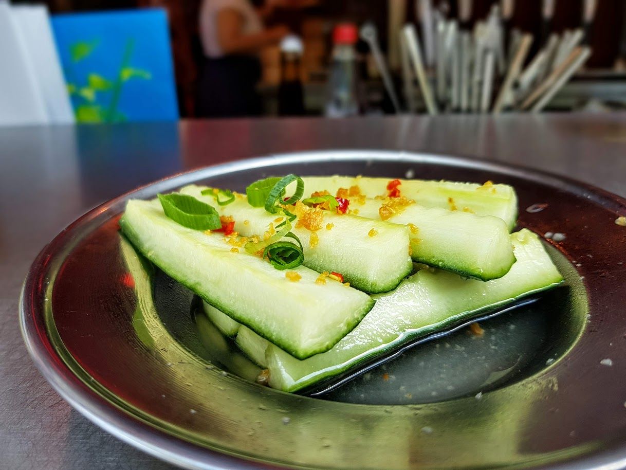 Petite fraîcheur verte Gros Bao restaurant Paris 10