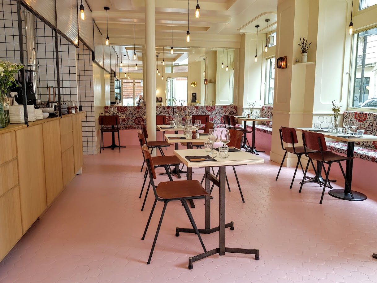 La salle de chez Prout Prout restaurant Paris 17