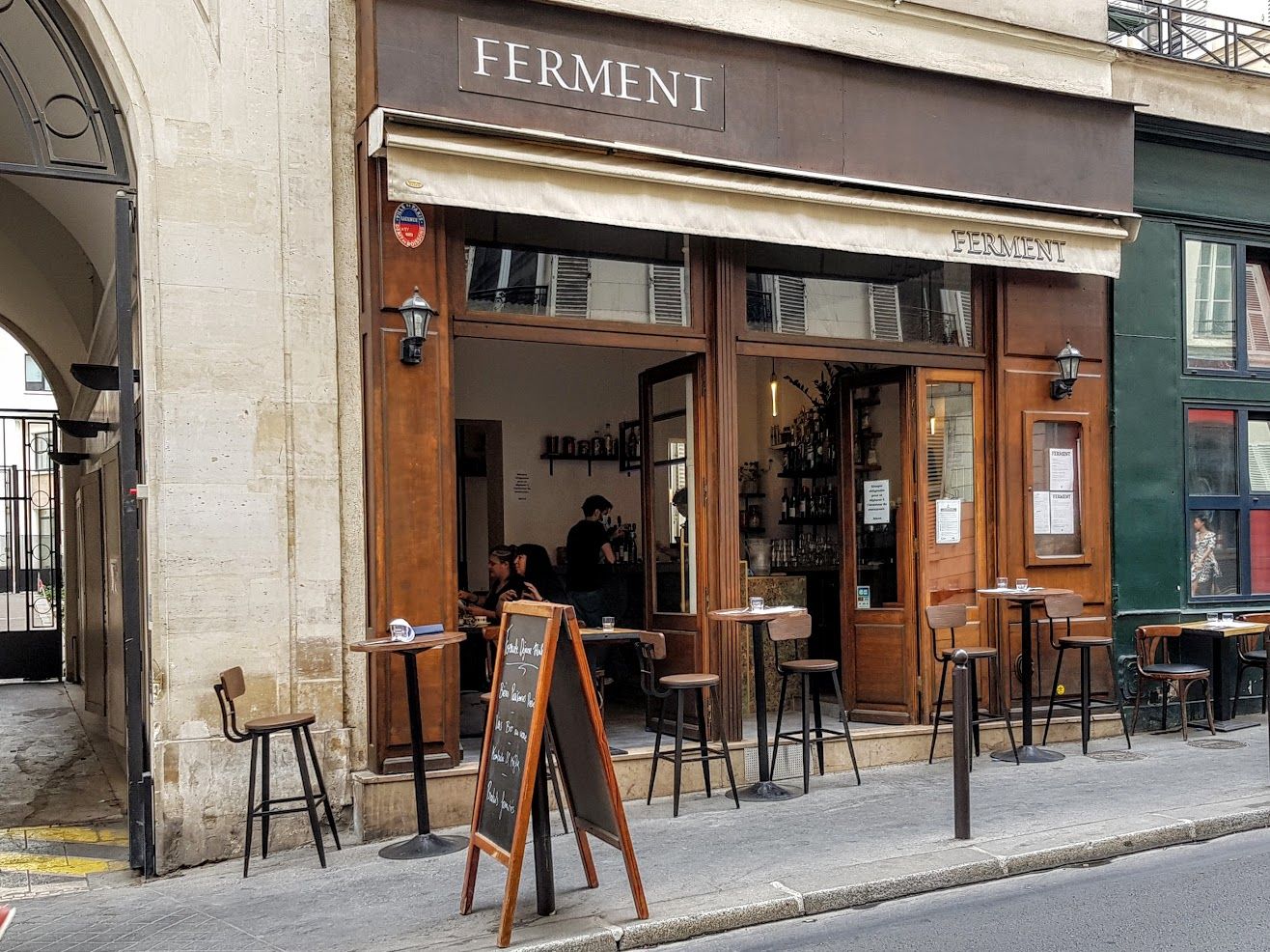 Ferment restaurant Paris 9 rue Blanche