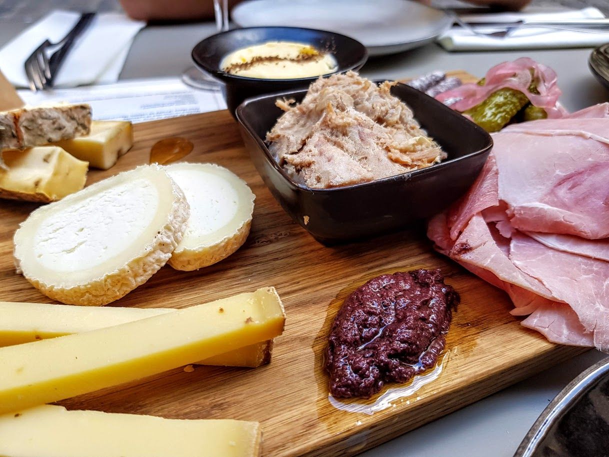 Planche mixte Fagot restaurant Paris 17