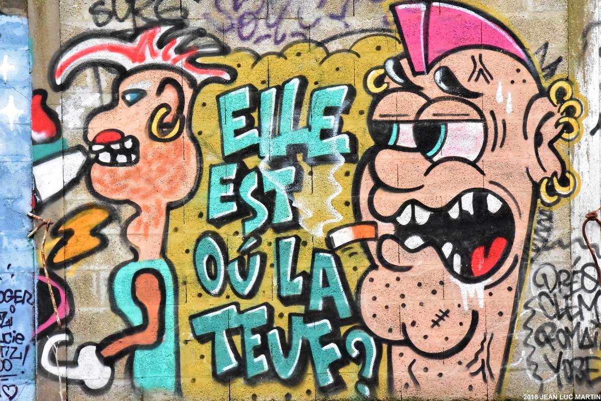 Elle Est Ou La Teuf Street Art Lovers
