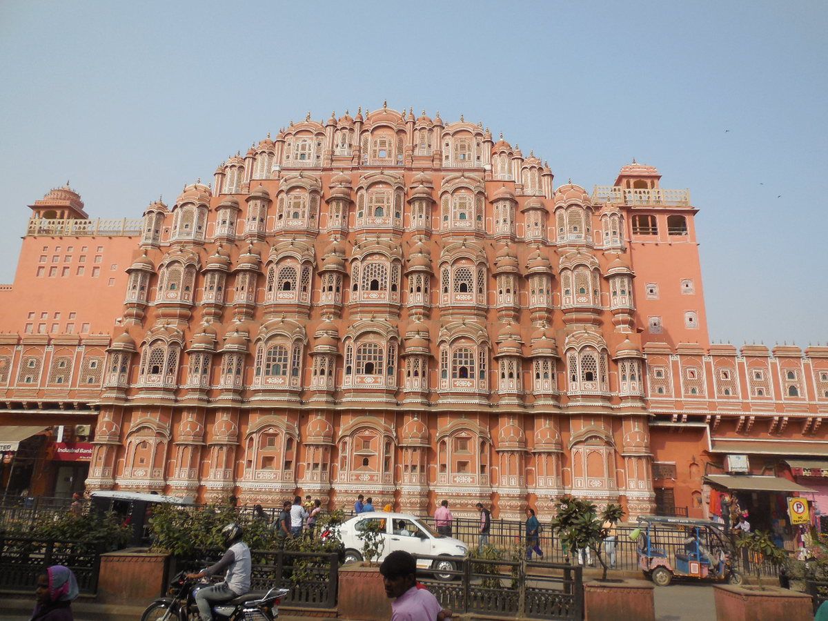 Jaipur, capitale du Rajastan.