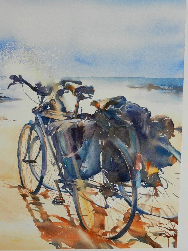 aquarelle Martine jolit exposition festival landes quarelle du 5 au 13 mai 2018