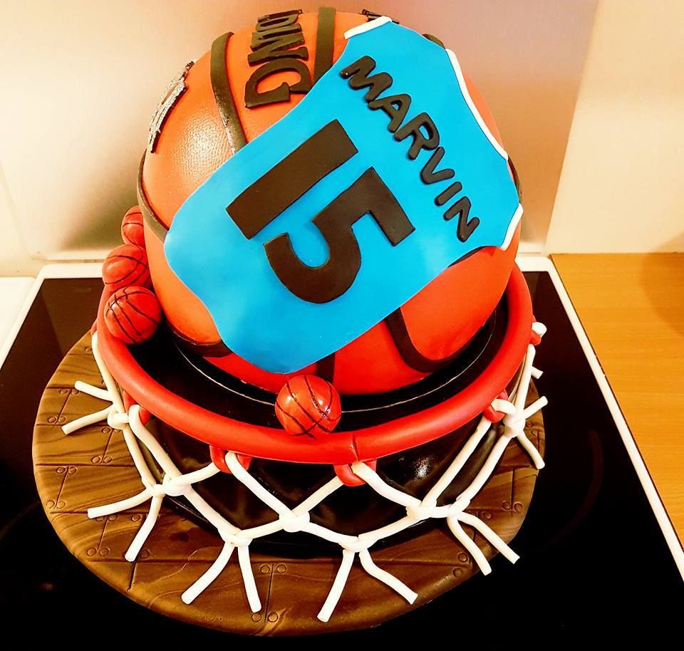Gateau Ballon De Basket Cake Design Gateau Ballon De Basket Cake Design