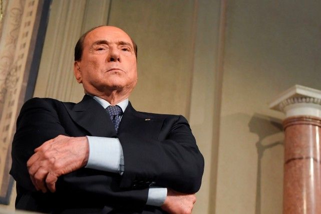 Silvio Berlusconi PHOTO AFP