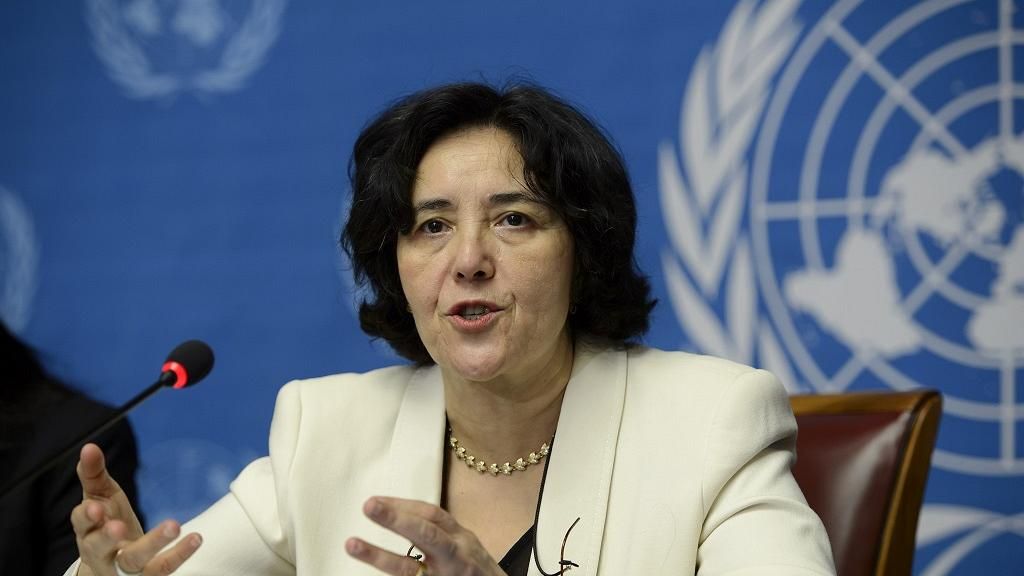 La secrétaire général et patronne de la Mission des Nations unies au Congo (Monusco), Leila Zerrougui.