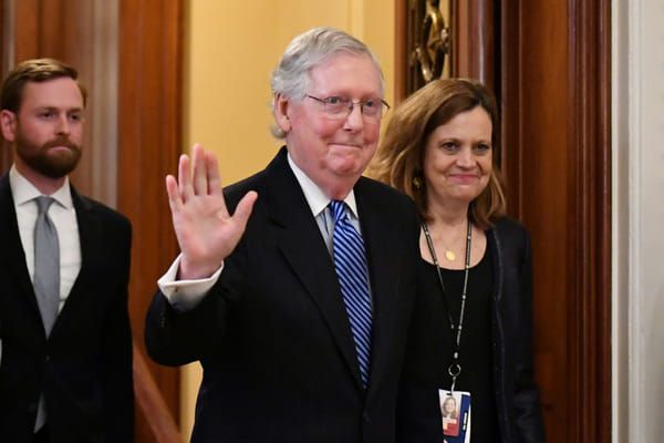 AFP Mitch McConnell, le 5 février 2020 à Washington © AFP - Mandel NGAN