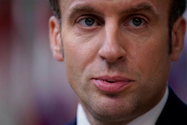 AFP Le président Emmanuel Macron le 20 février 2020 à Bruxelles © AFP - kenzo tribouillard