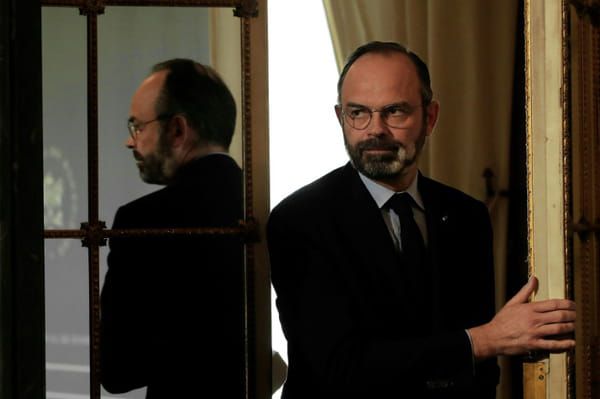 Le Premier ministre Edouard Philippe à Paris, le 27 mars 2020 © POOL - Christophe Ena