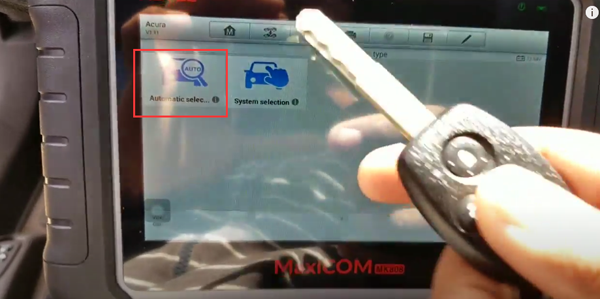 Comment programmer la clé Honda Civic avec Autel MK808 - OBD2 outils de la  Chine