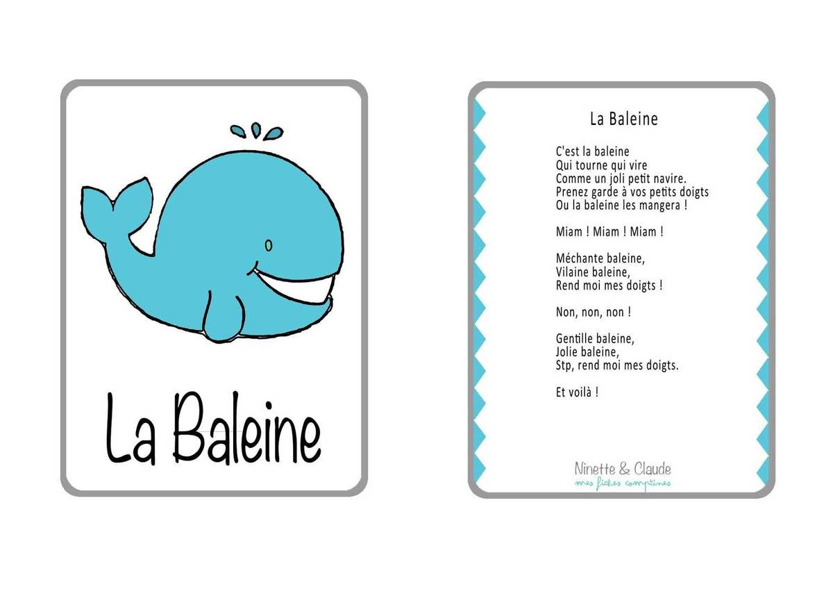 Comptines rectoverso à plastifier Bienvenue dans ma salle de jeux