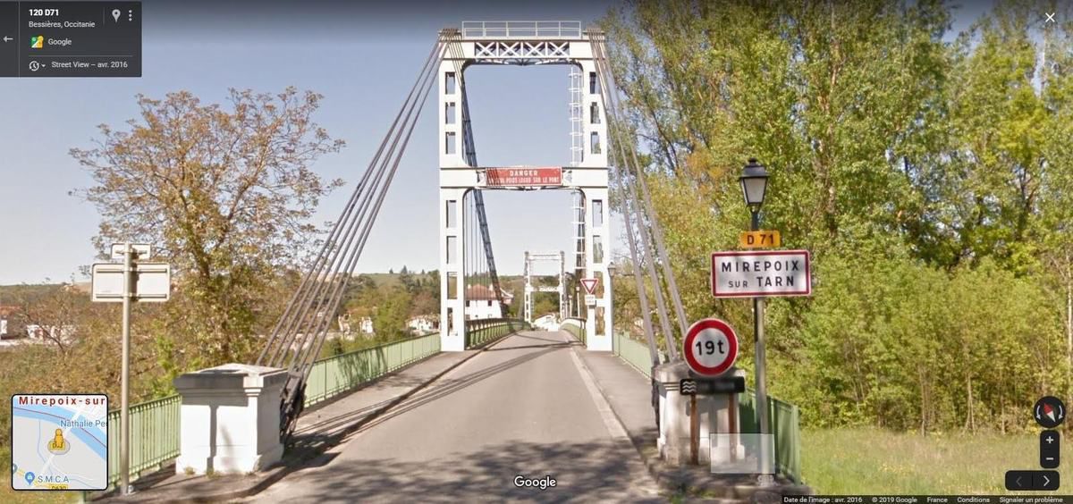 Effondrement du pont de Mirepoix-sur-Tarn : 50 tonnes au lieu de 19 pour le camion et sa remorque ?