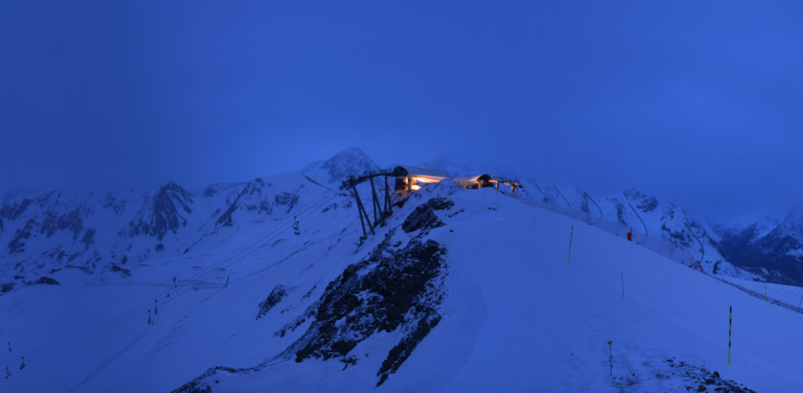 Peyragudes au petit matin...