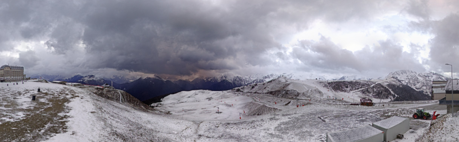Luchon-Superbagnères : absente cet hiver, de retour au printemps... la neige !