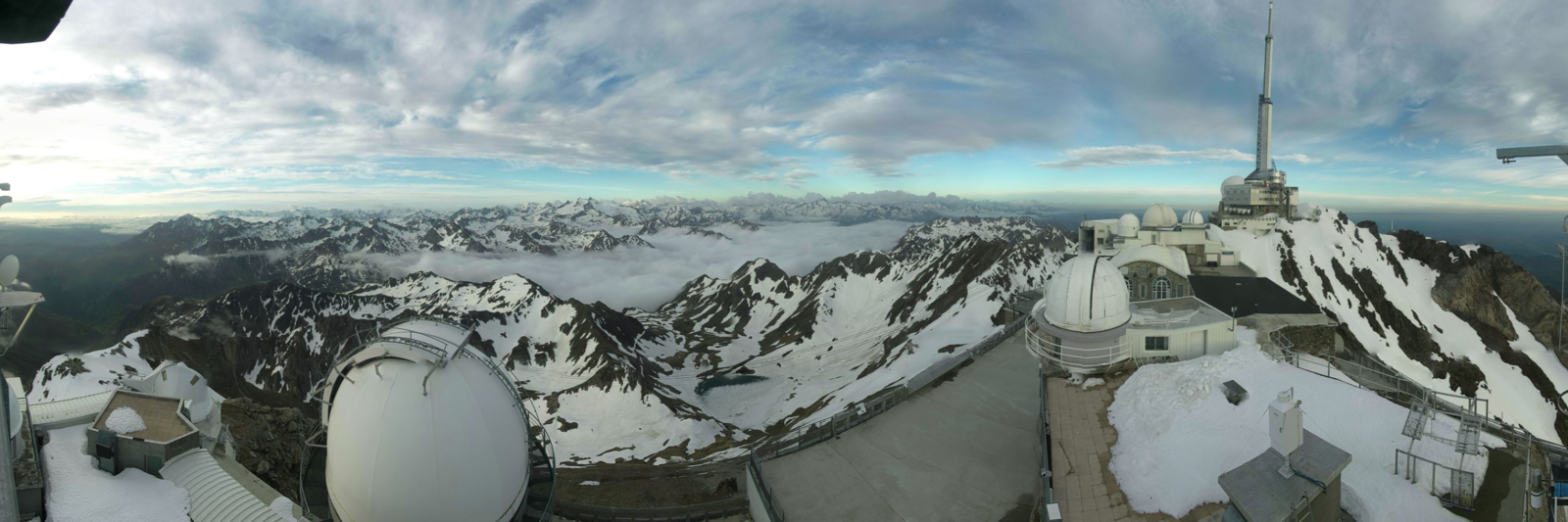 Au Pic du Midi, ce mardi 5 mai, dans mon fauteuil de confiné