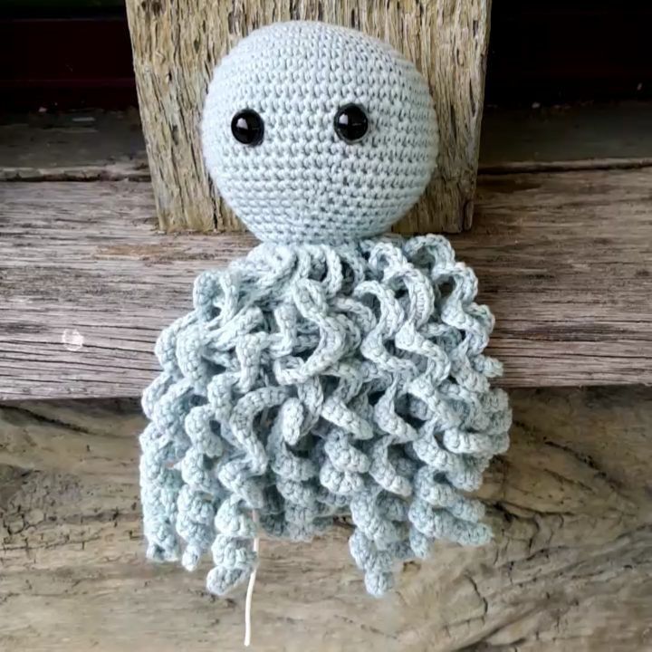 Pieuvre au crochet, Peluche de nos bébés Matiana Crochet