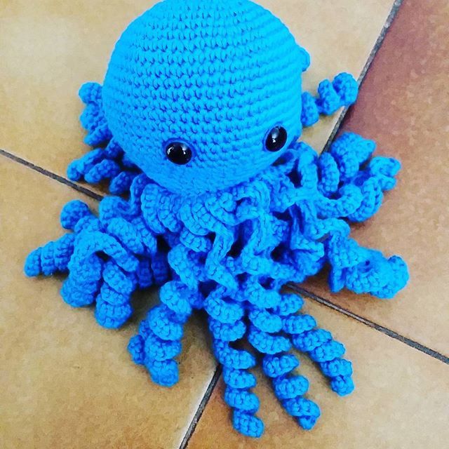 Jolie pieuvre au crochet - Matiana Crochet