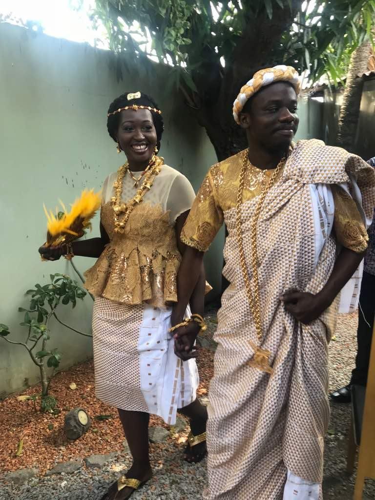 Mariage traditionnel akan new arrivals