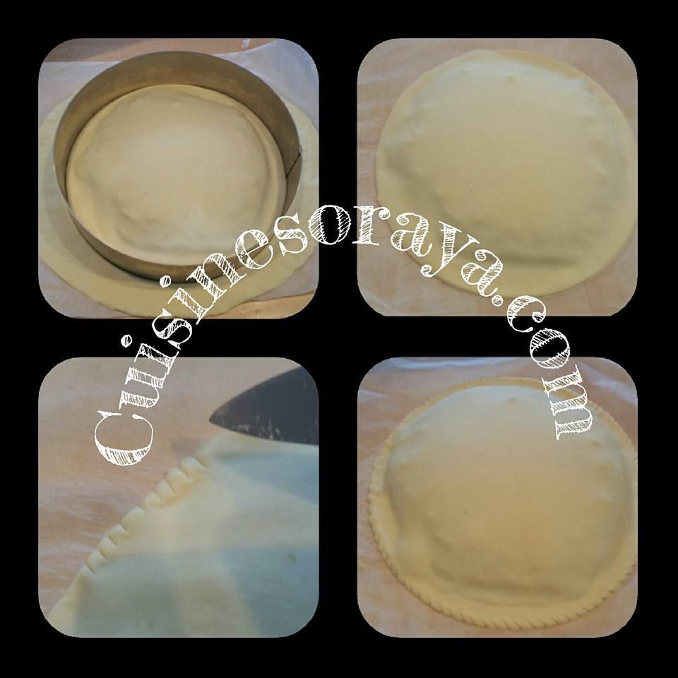 Galette poire-chocolat