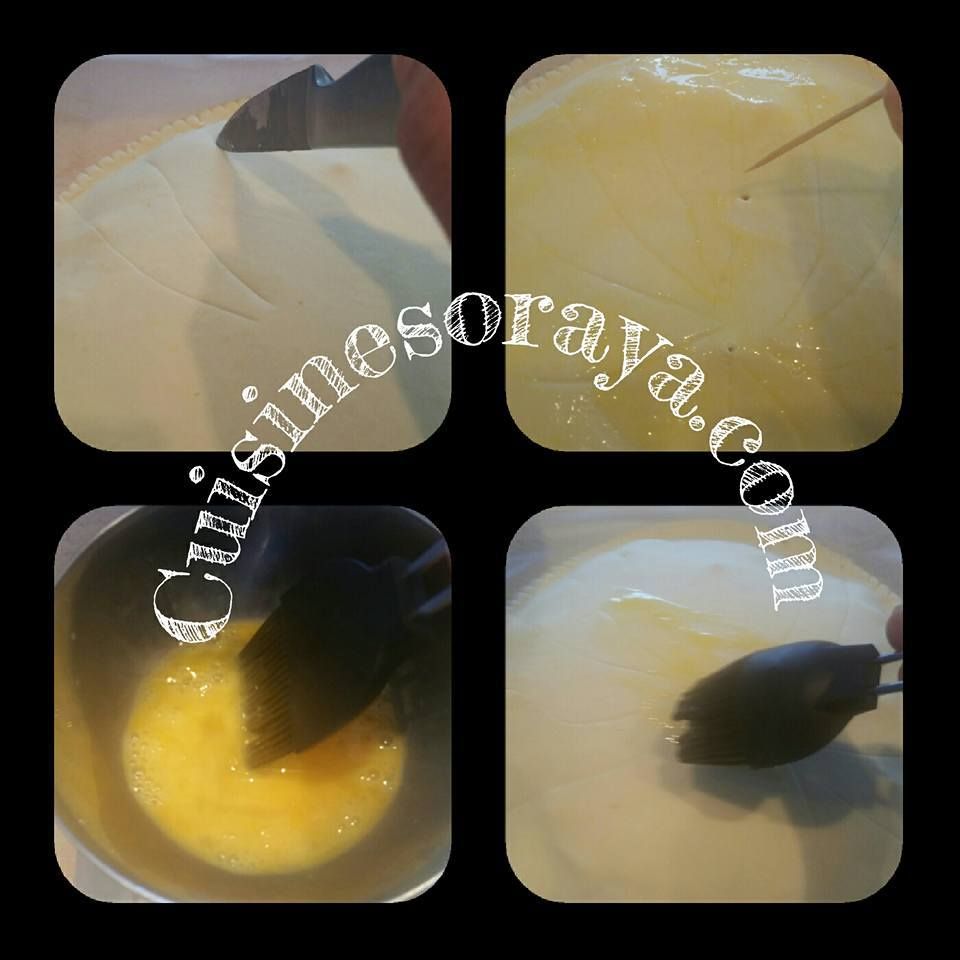 Galette poire-chocolat